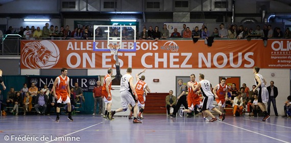 Match de Basket-ball D3 : Loyers – Aerschot à  Loyers (centre sportif) le Saturday, April 12, 2014.