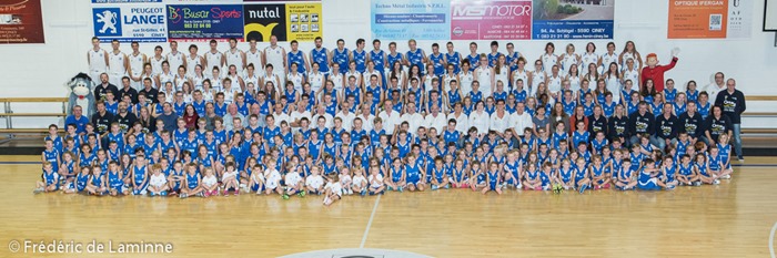 Photo de club du Basket Ciney qui s'est déroulé à Ciney (Basket) le 04/10 /2015.
