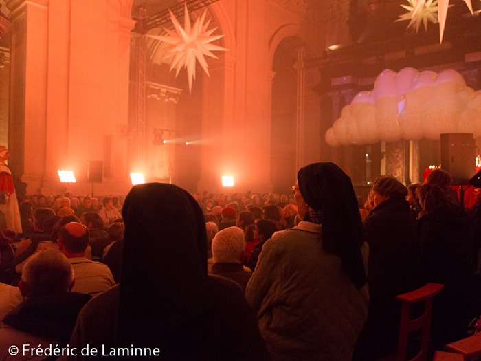 Noël des cathédrales : St Aubain Namur qui s'est déroulé à Namur (St Aubain) le 26/12 /2015.