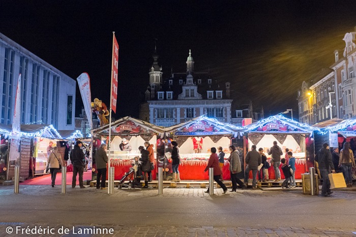 Marché de Noel de Namur qui s'est déroulé à Namur (-) le 29/12 /2015.